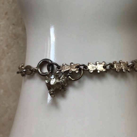 Girls Silver 925 Bear Design Link Bracelet - Picture 14 of 15